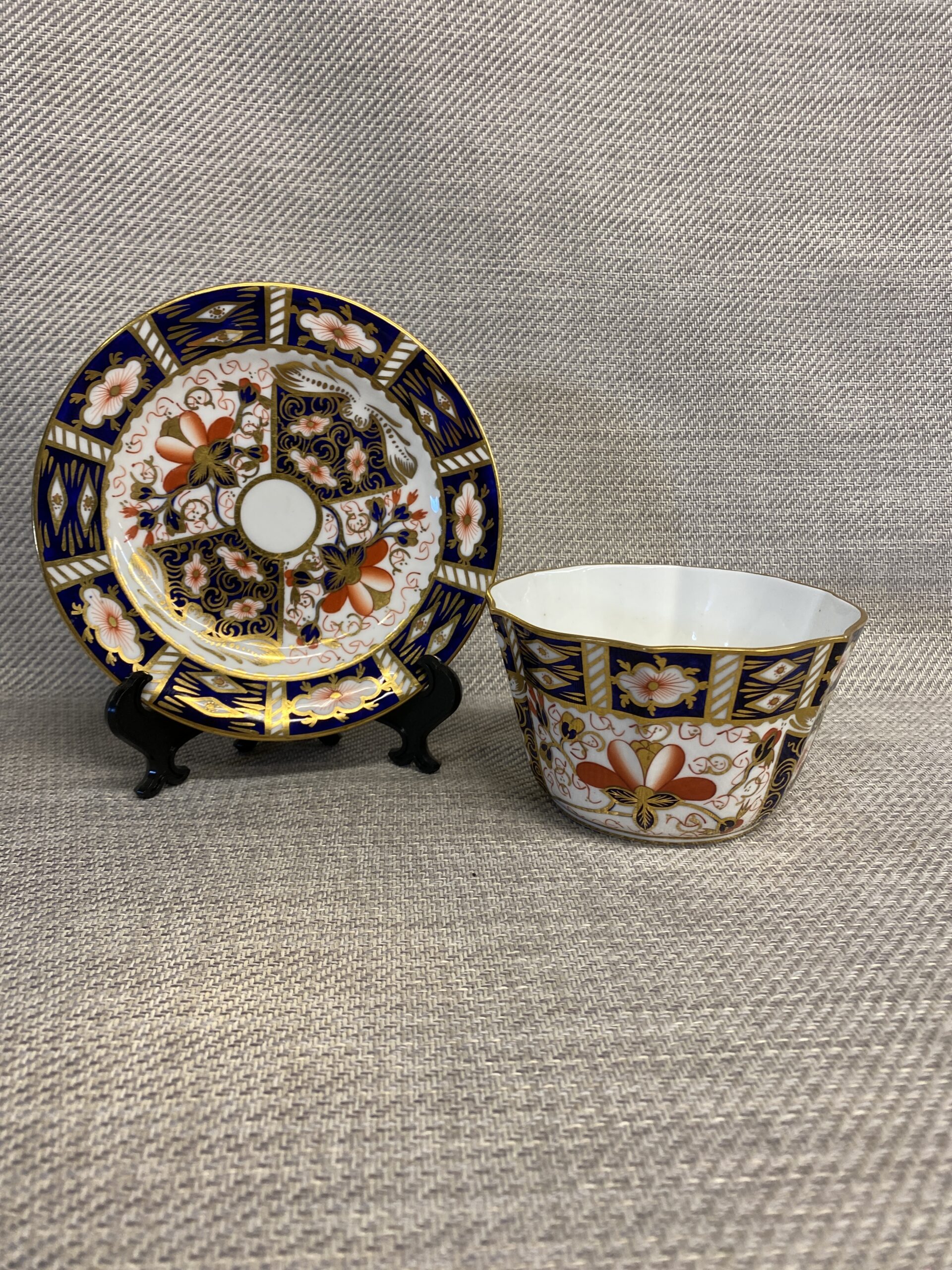 Royal Crown Derby Imari Bowl & Plate