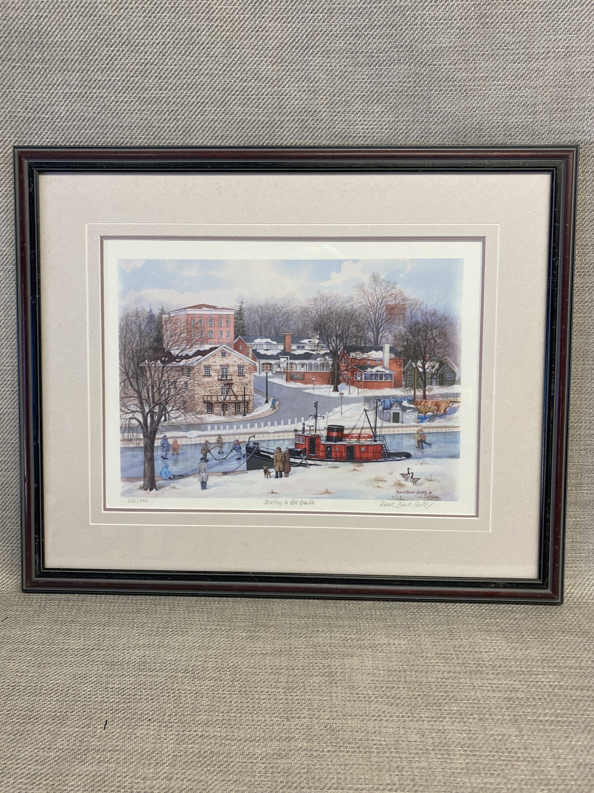 Framed Print – Skating Old Oakville