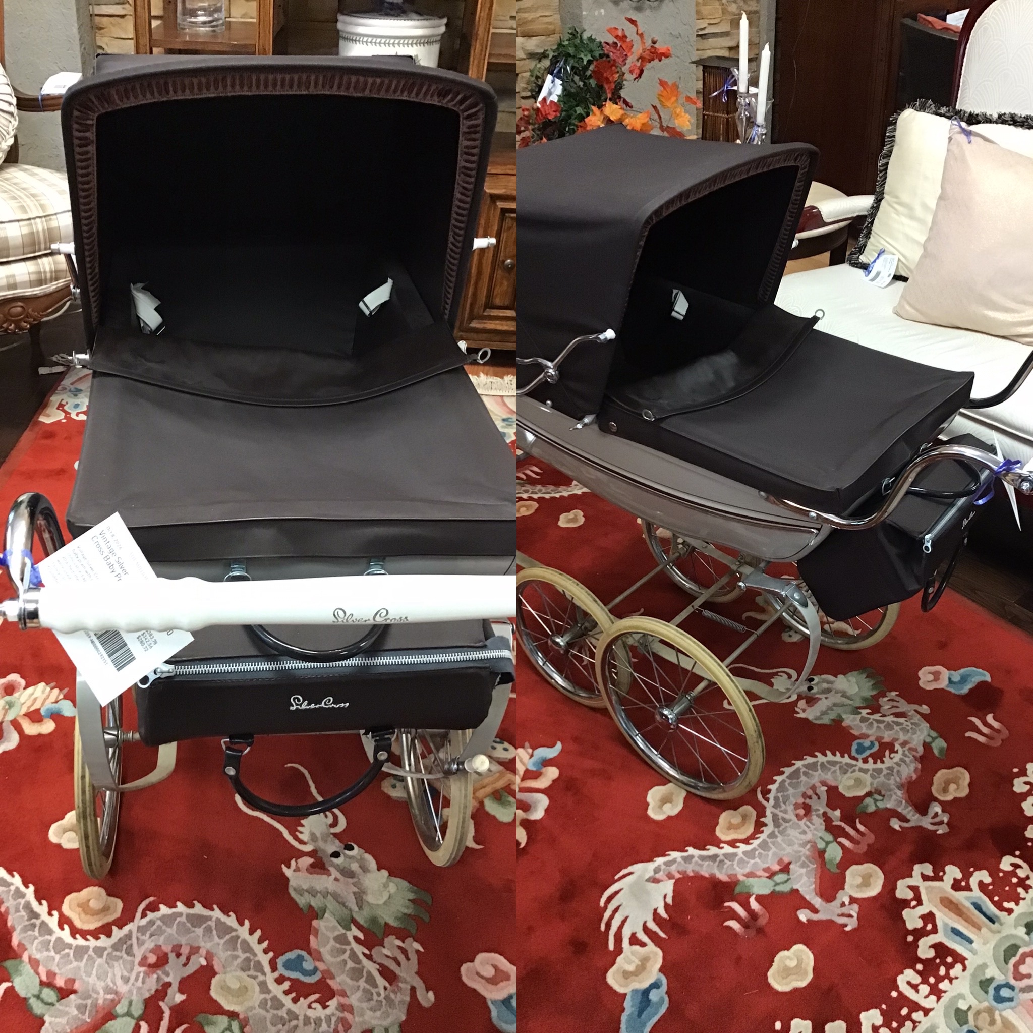 Vintage Silver Cross Baby Pram