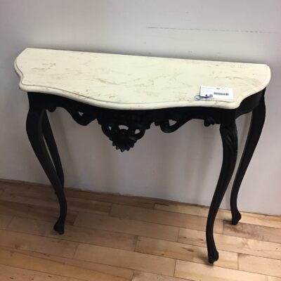 Marble Topped Hall Table