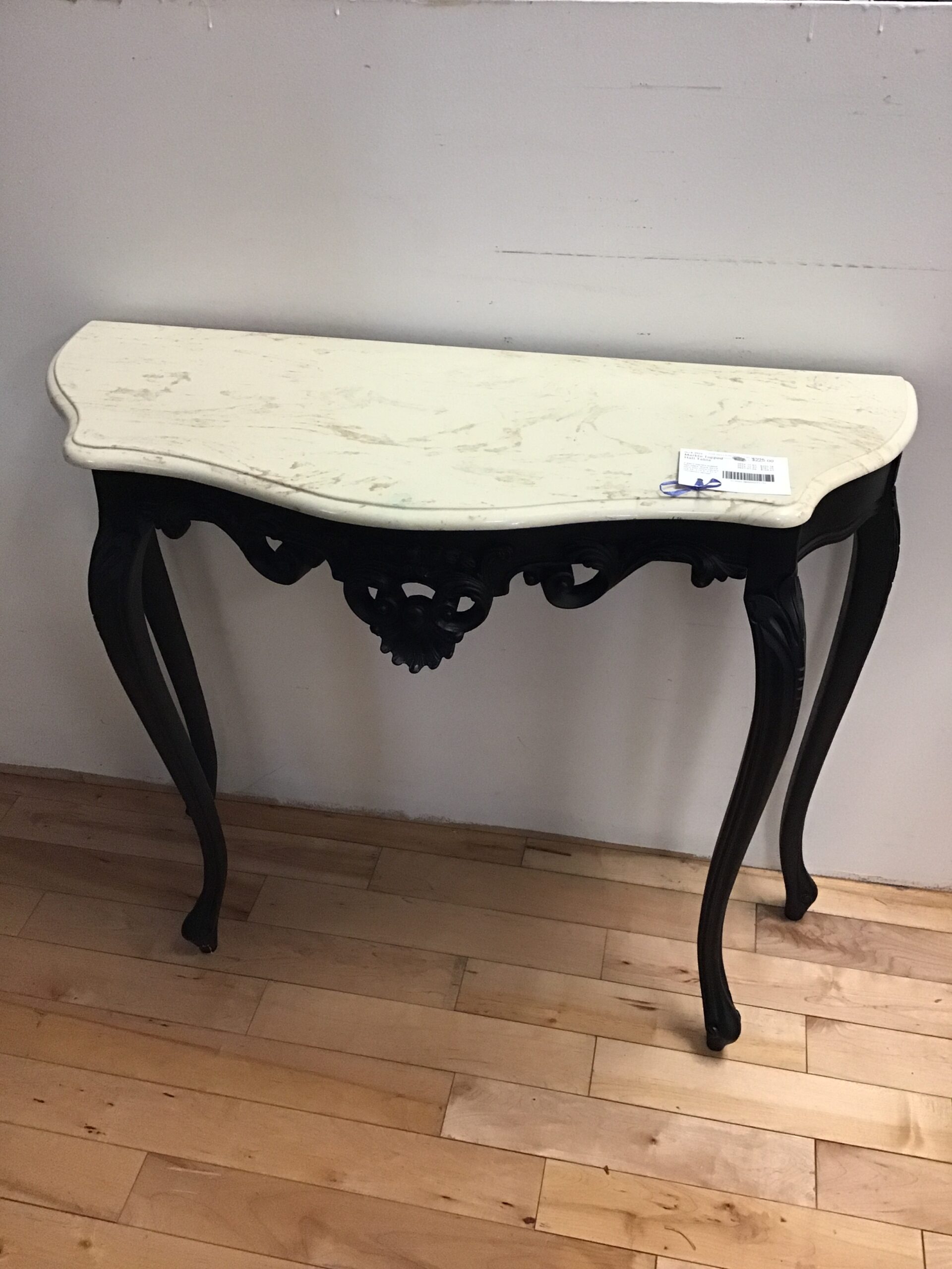 Marble Topped Hall Table