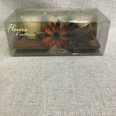 New! Fleurs D’Automne Tealight Candles