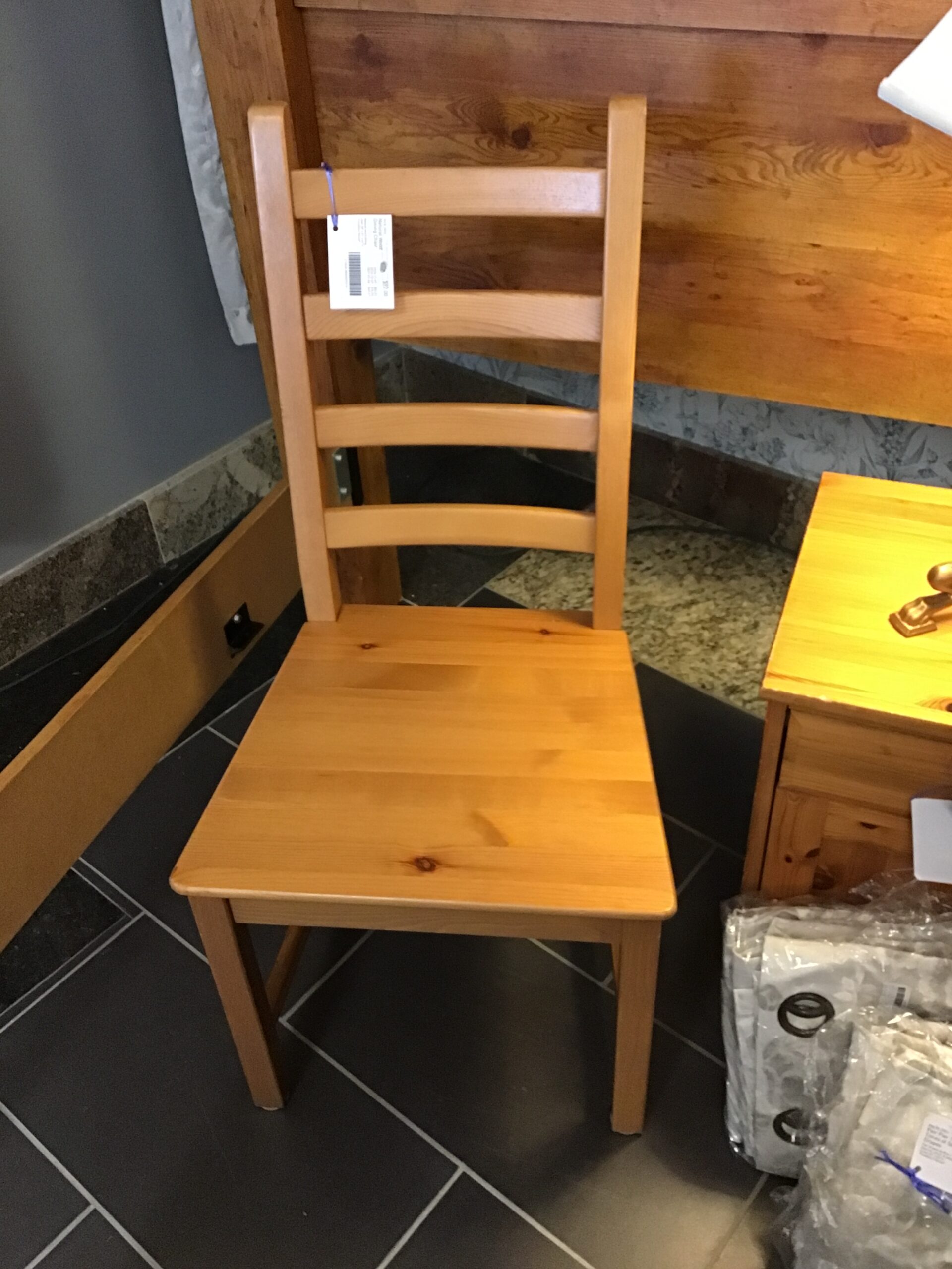 Natural Wood Dining Chair