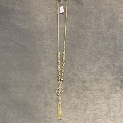 Lia Sophia Necklace – Gold Tone Pendant