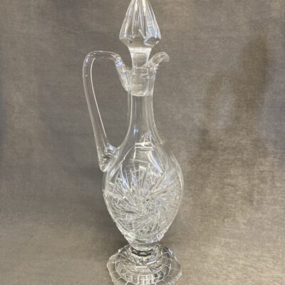 Pinwheel Crystal Decanter