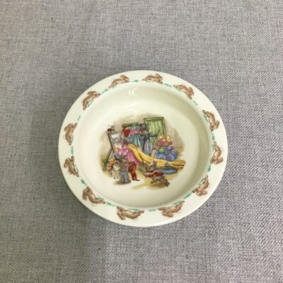 Round Baby Bowl- ‘Dressing Up’