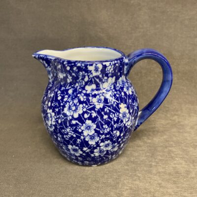 Victorian Ware Jug – Blue Calico