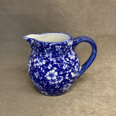 Victorian Ware Jug – Blue Calico
