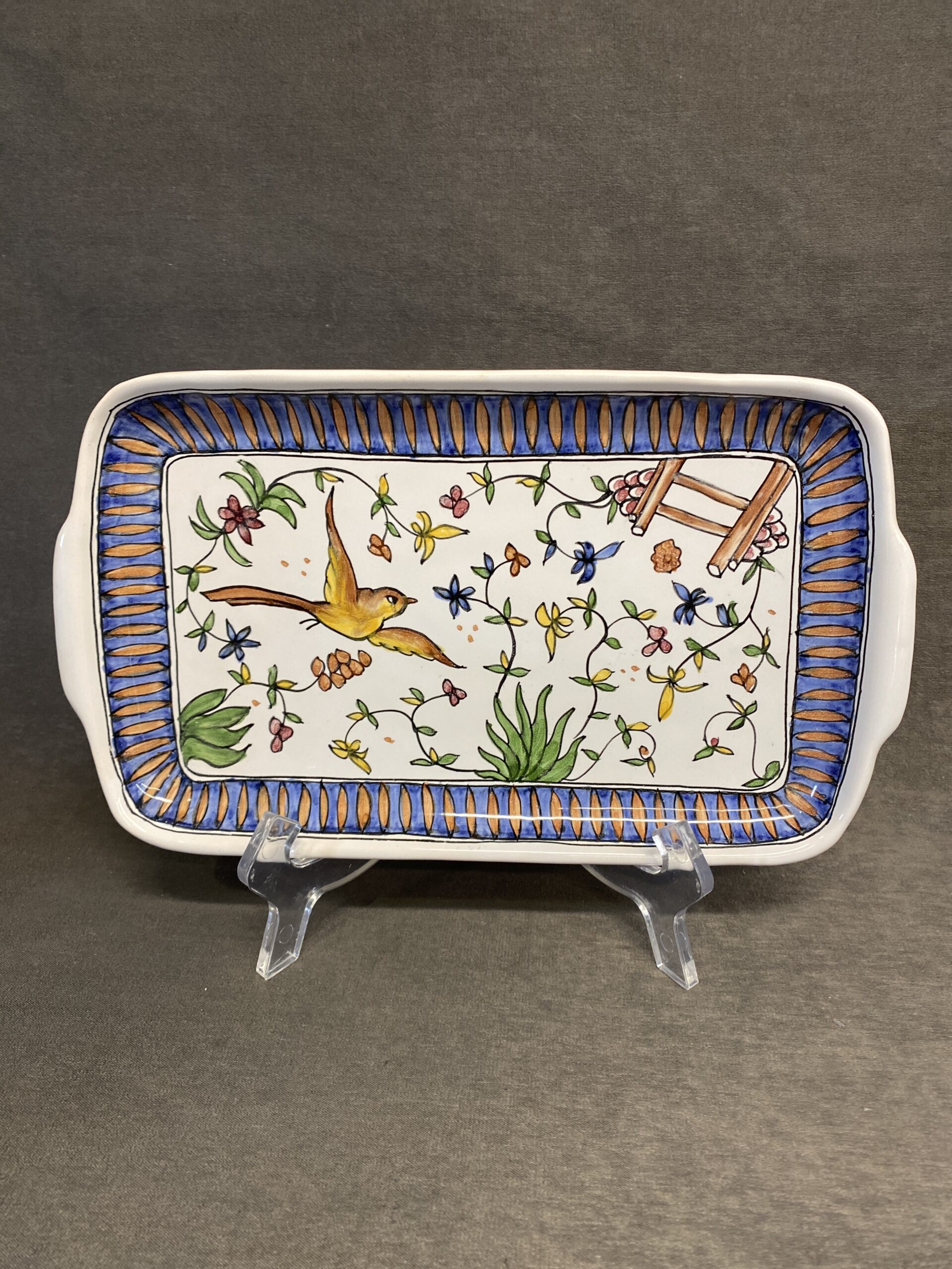Brazilian Hand Painted Tray