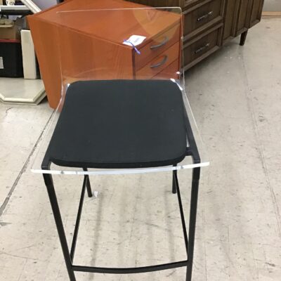 CB2 Chiaro Clear Acrylic Counter Stool