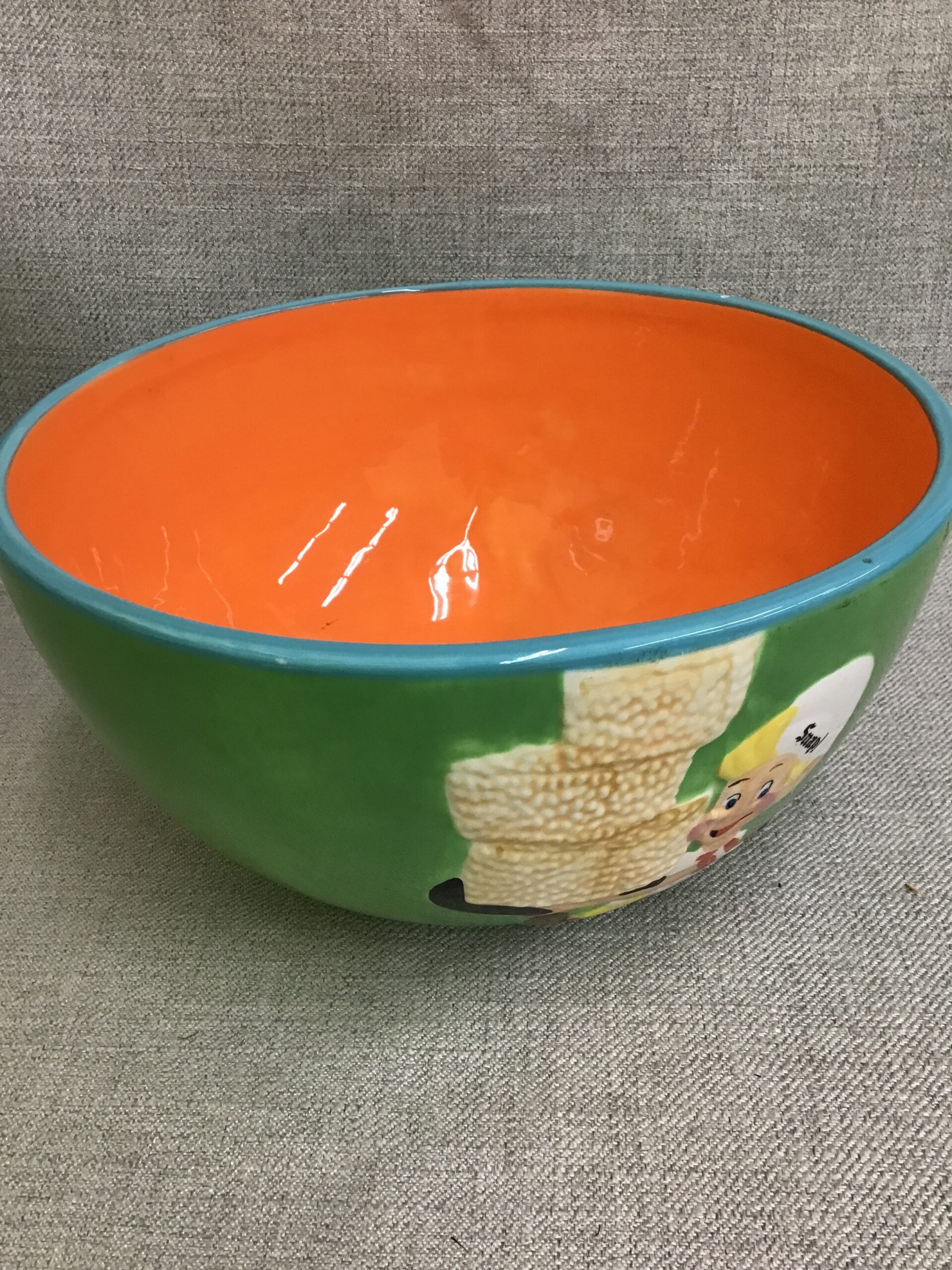 Vintage Kellogg’s Rice Krispies Mixing Bowl