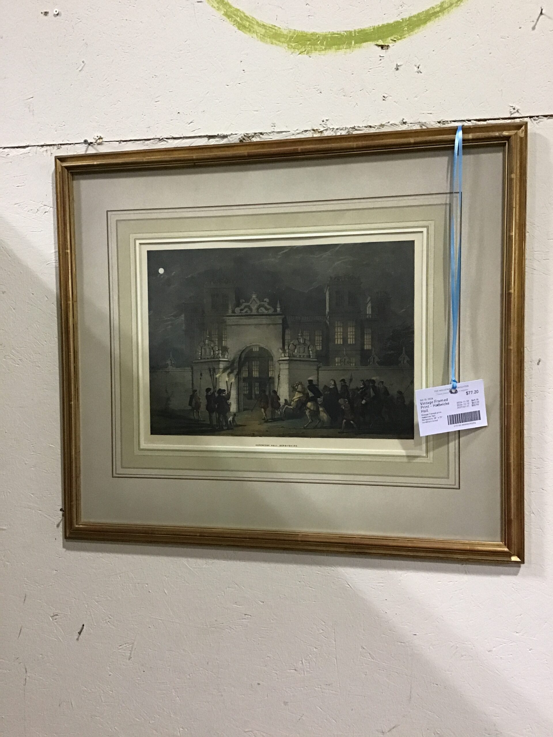 Vintage Framed Print – Hardwicke Hall