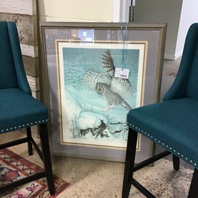 Framed Print – Owl In Flight