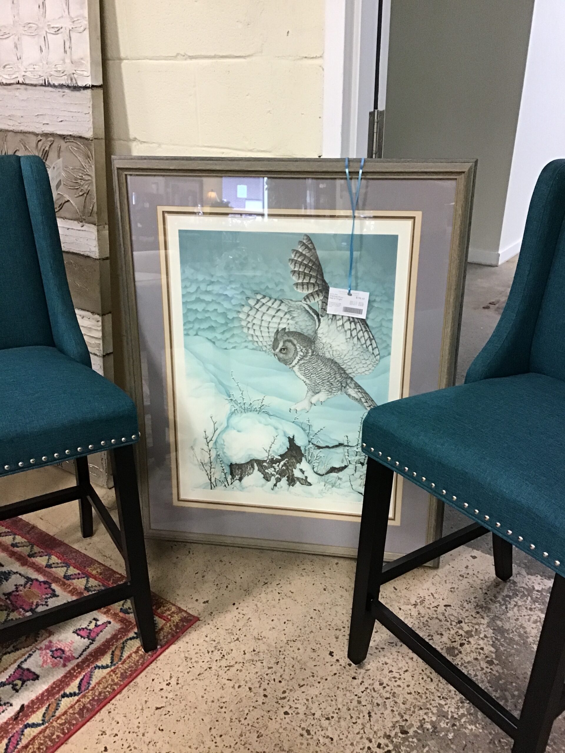 Framed Print – Owl In Flight