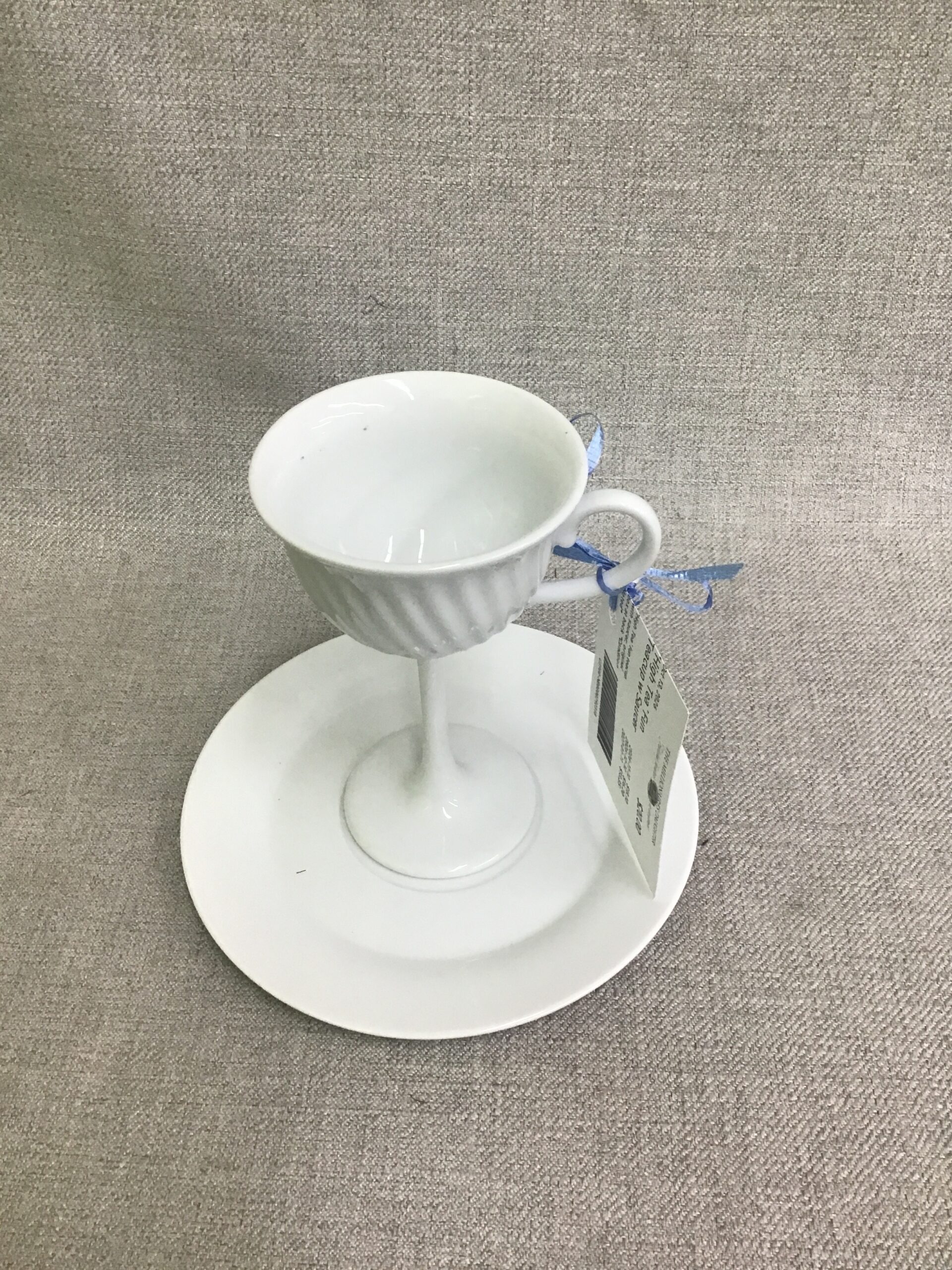 ‘High Tea’ Fun Teacup w Saucer