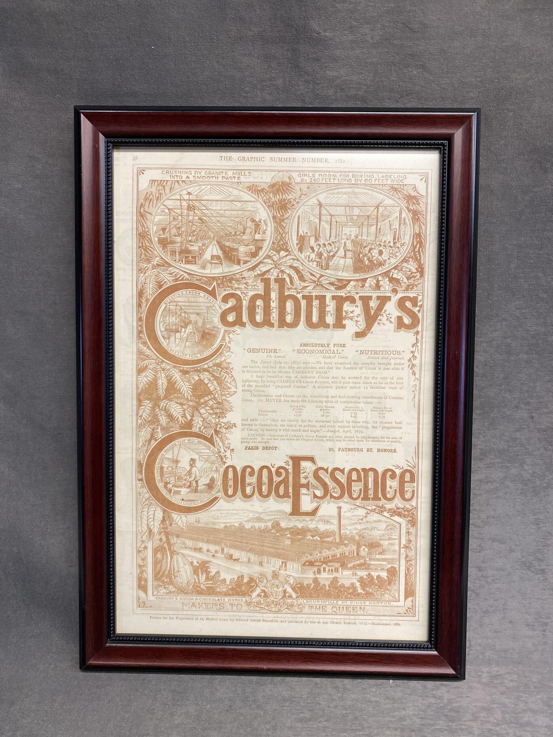 Framed Wall Decor – Cadbury Advertising