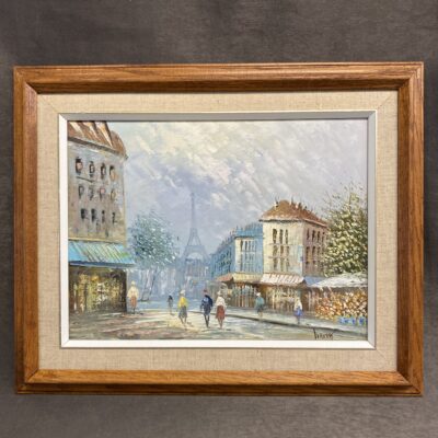 Framed Painting – Paris