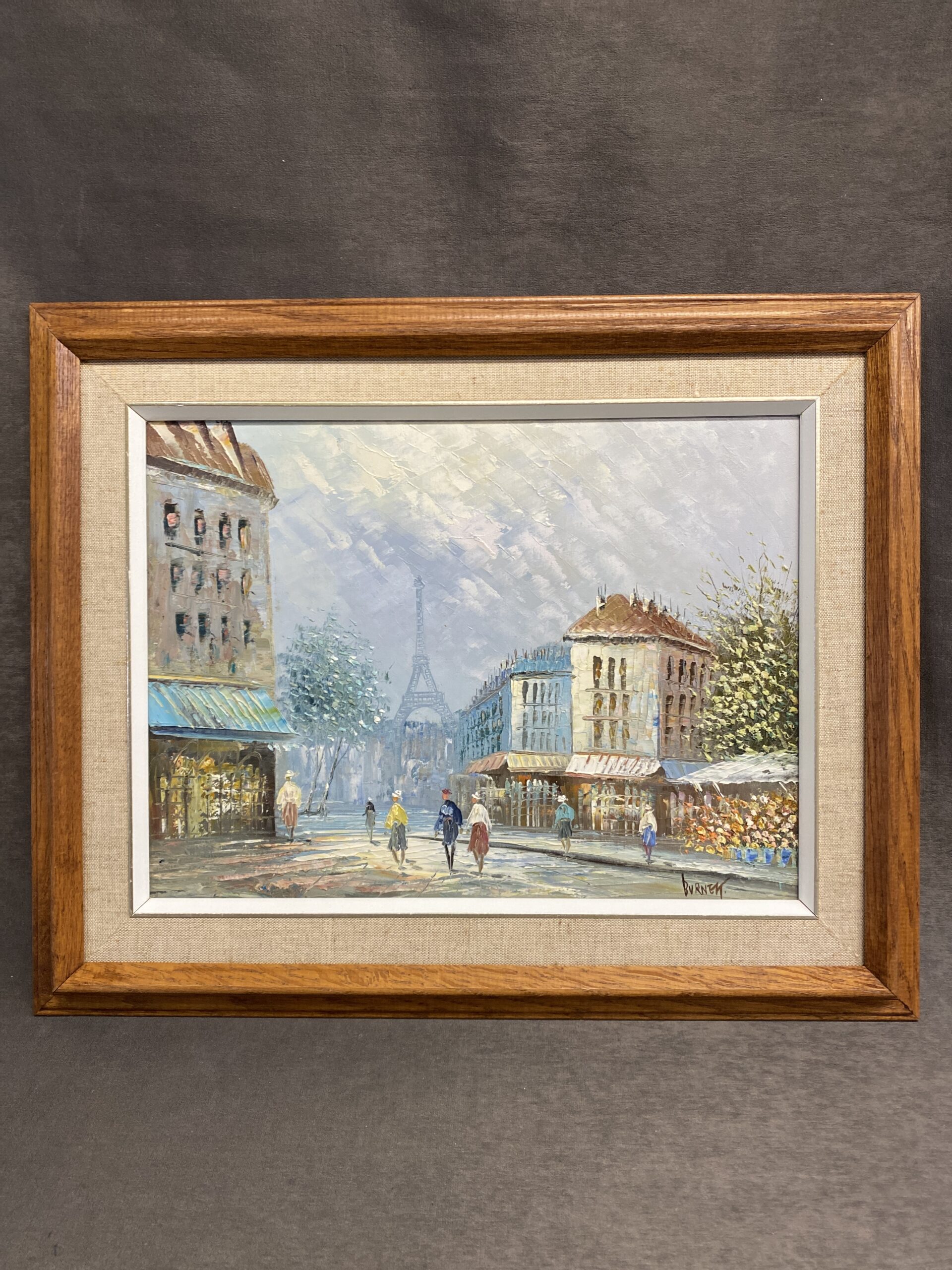 Framed Painting – Paris