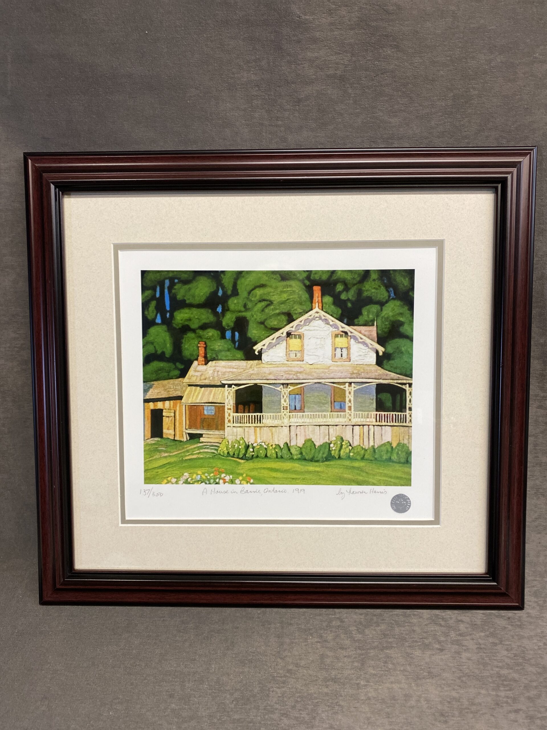 Framed Print – A House In Barrie