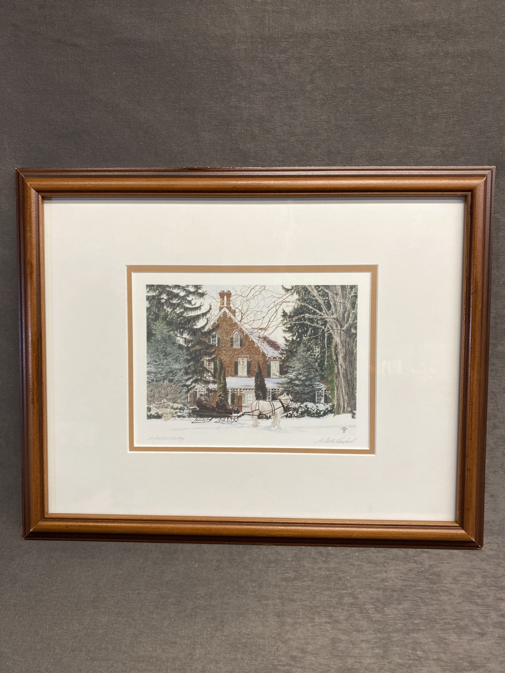Framed Print – Winter Outing