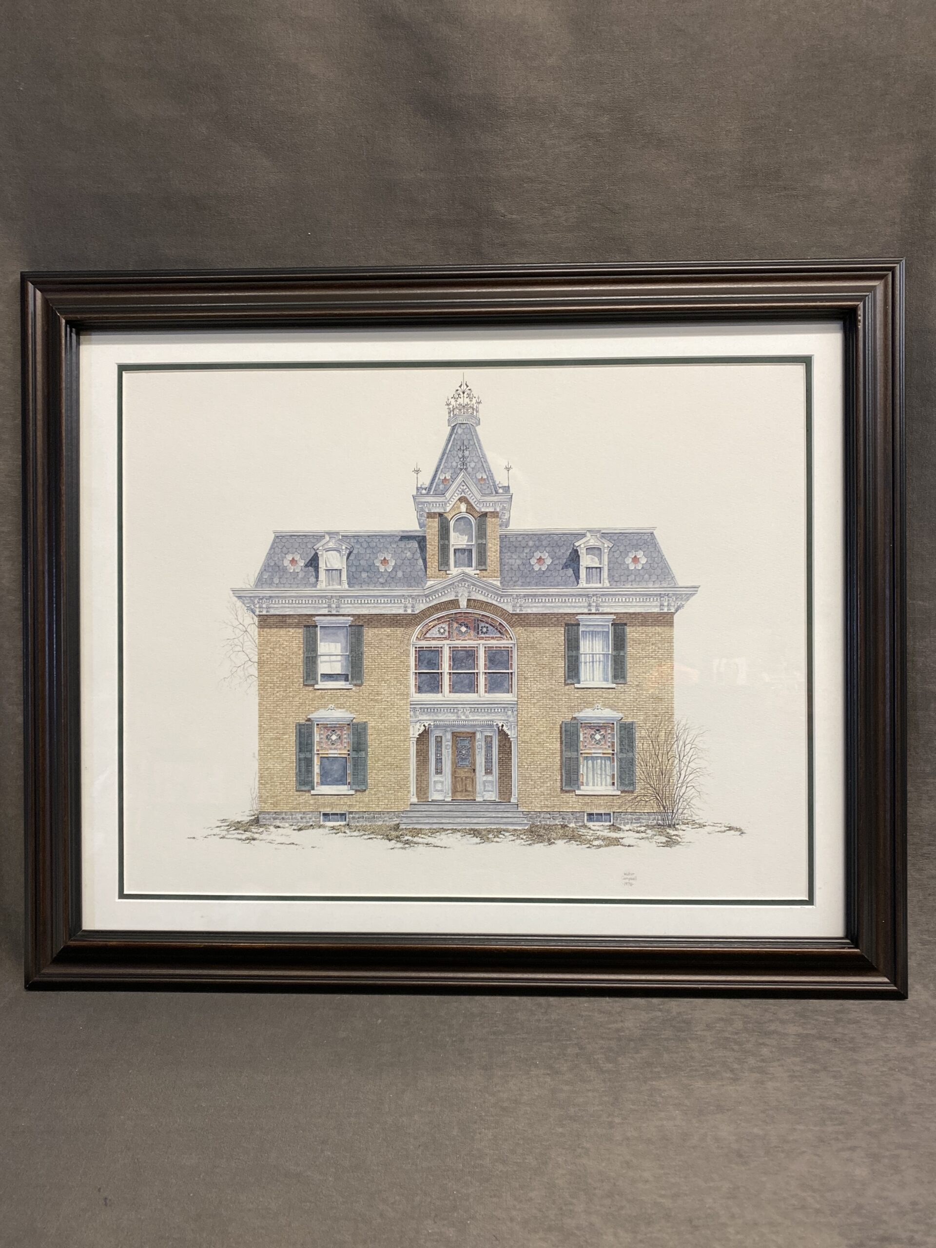 Framed Print – Brick House
