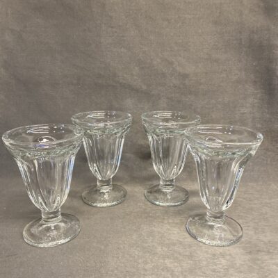 Set 4 Soda Fountain Glasses
