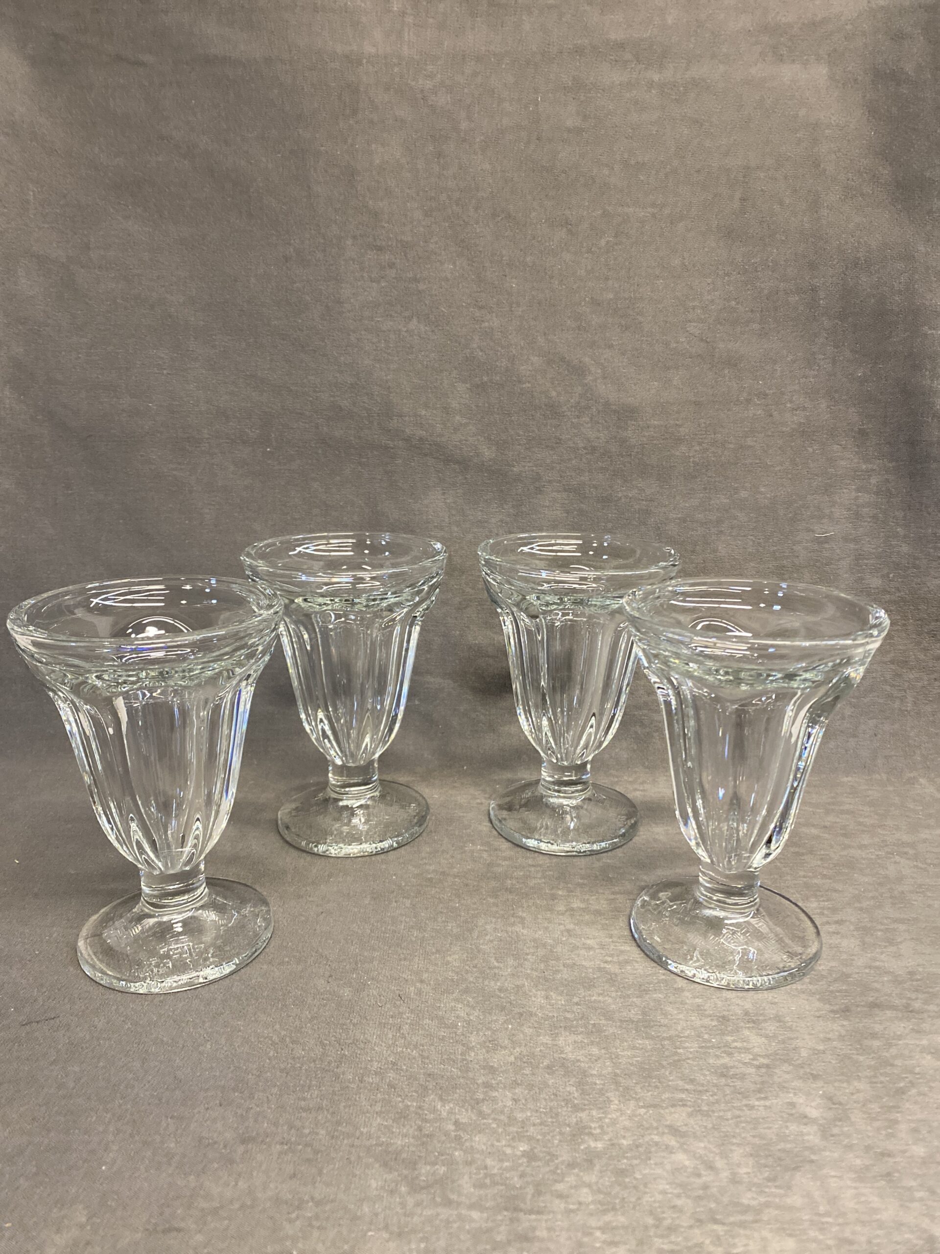 Set 4 Soda Fountain Glasses