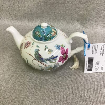 Summer River Teapot w Box