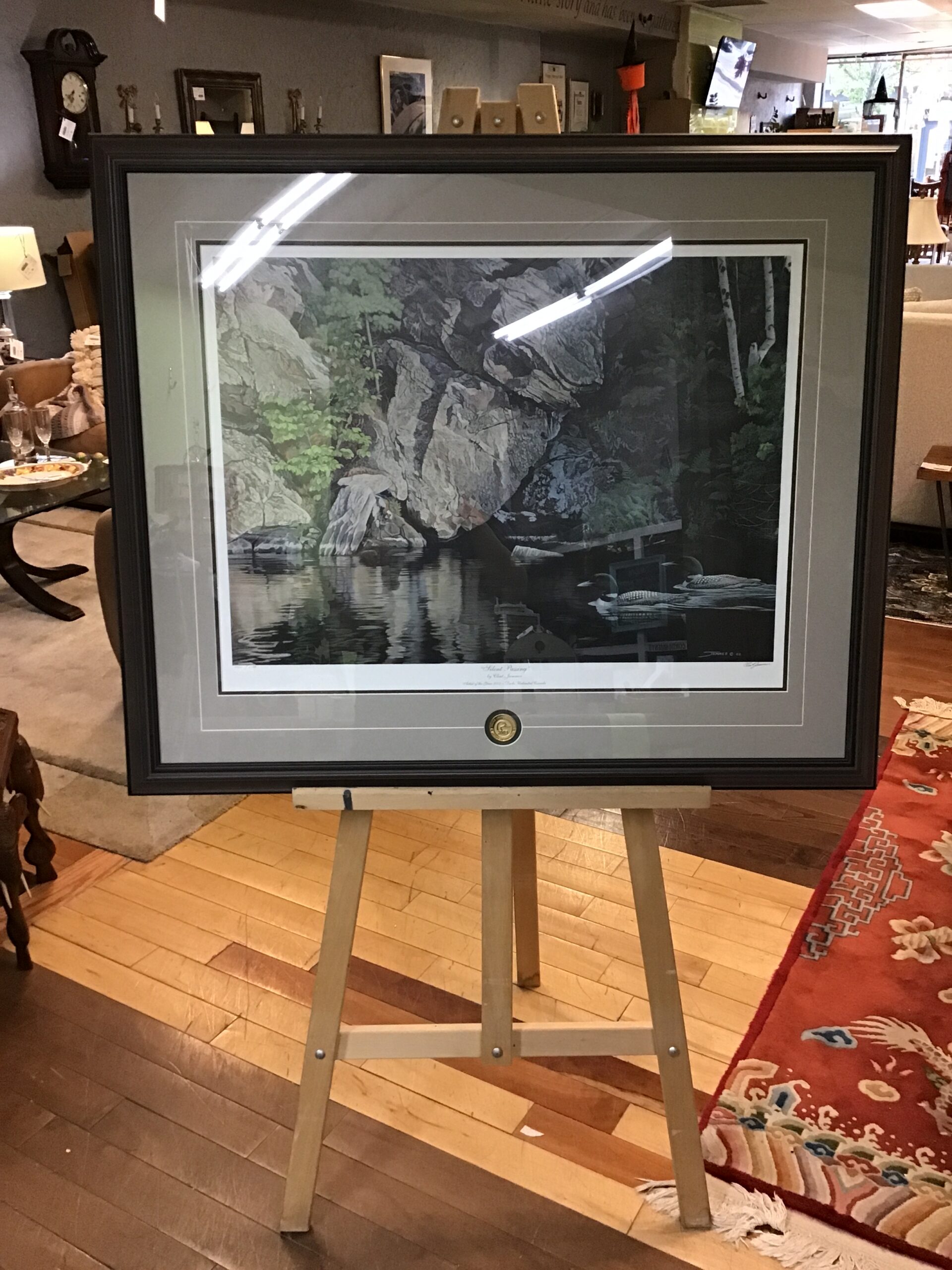 Clint Jammer ‘Silent Passing’ Framed Print