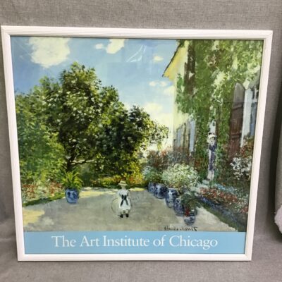 ‘The Artist’s House’ by Claude Monet Poster