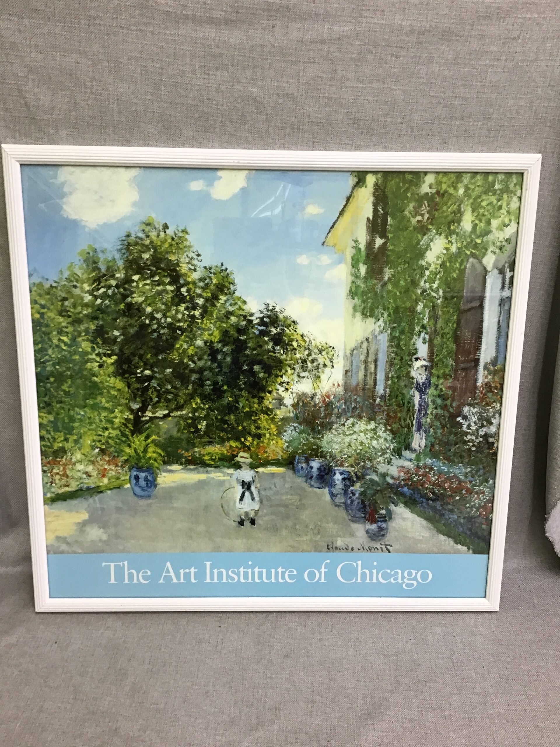 ‘The Artist’s House’ by Claude Monet Poster