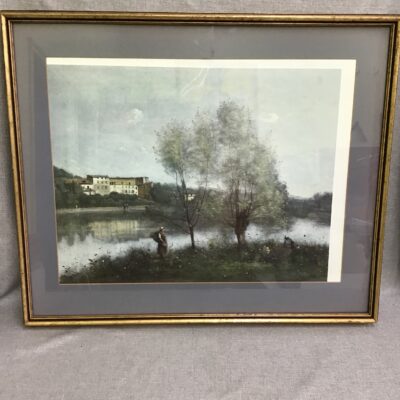 Vintage Framed Art Reproduction Print