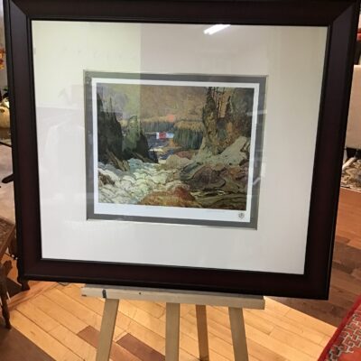 J.E.H. MacDonald ‘Montreal River’ Framed Print