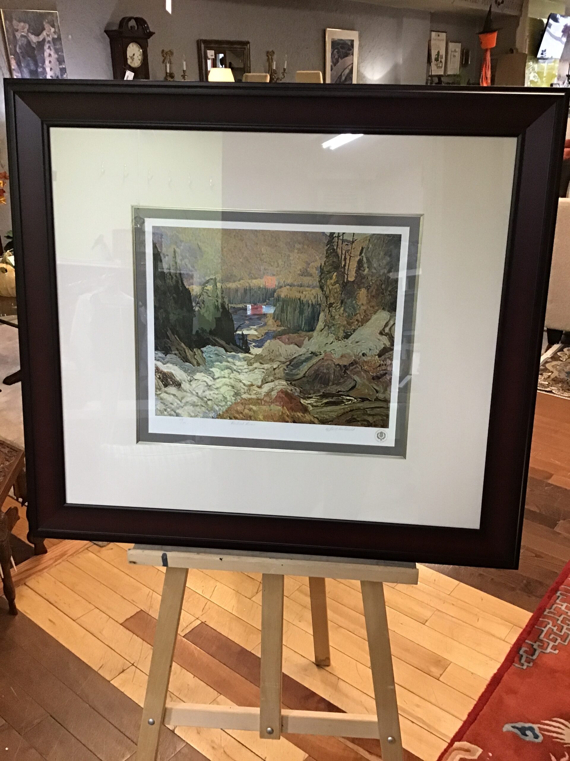 J.E.H. MacDonald ‘Montreal River’ Framed Print