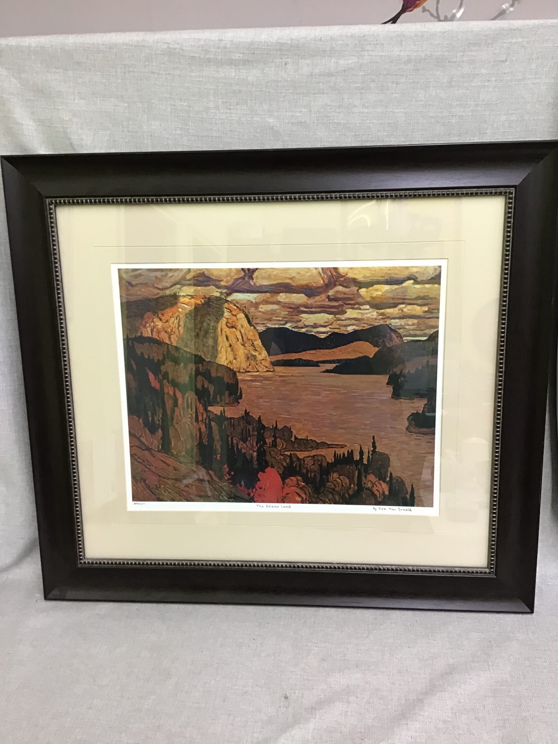 J.E.H. MacDonald ‘The Solemn Land’ Framed Print