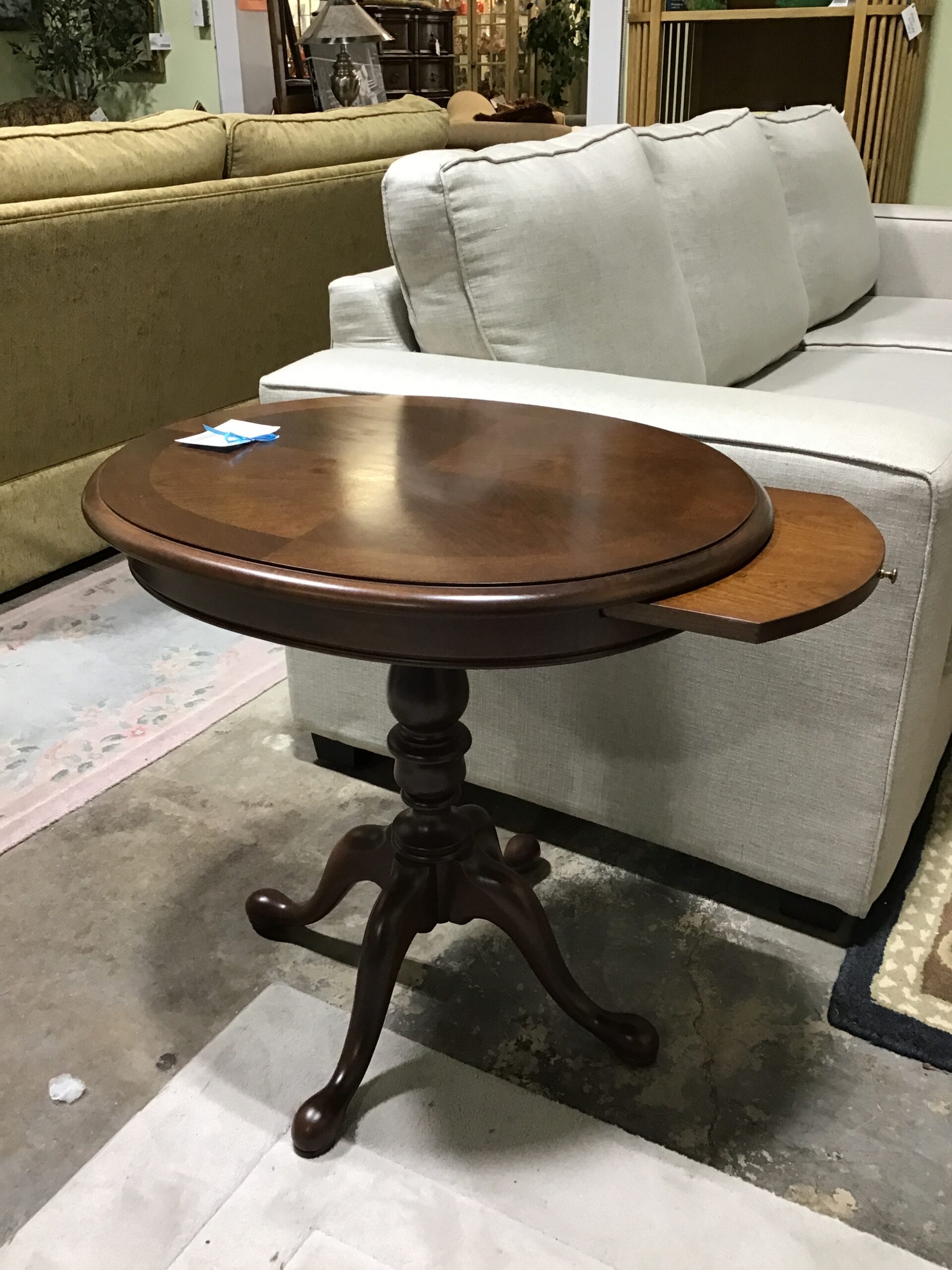 Bernhardt Oval Side Table