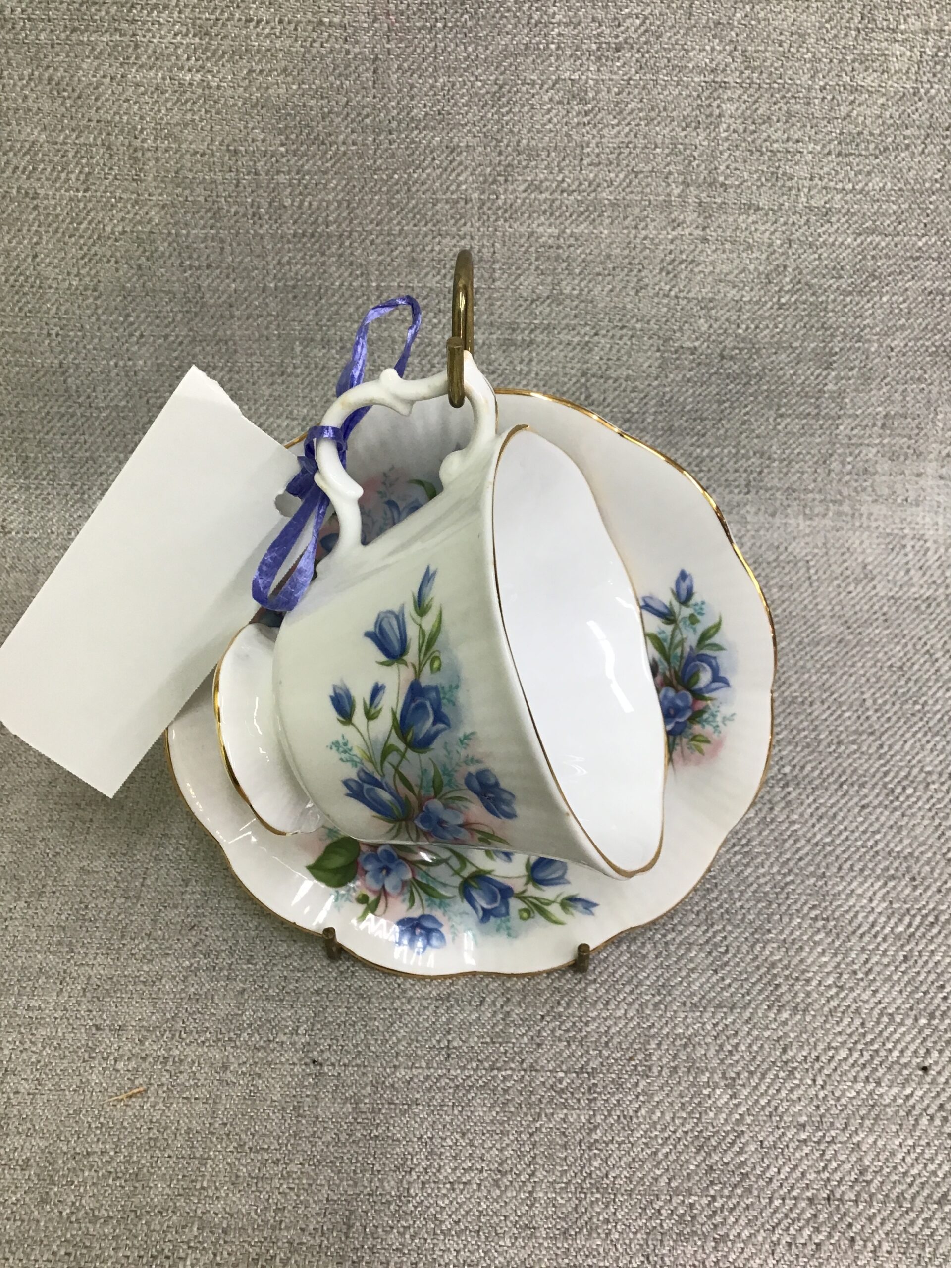 Royal Albert Teacup & Saucer- Bluebells