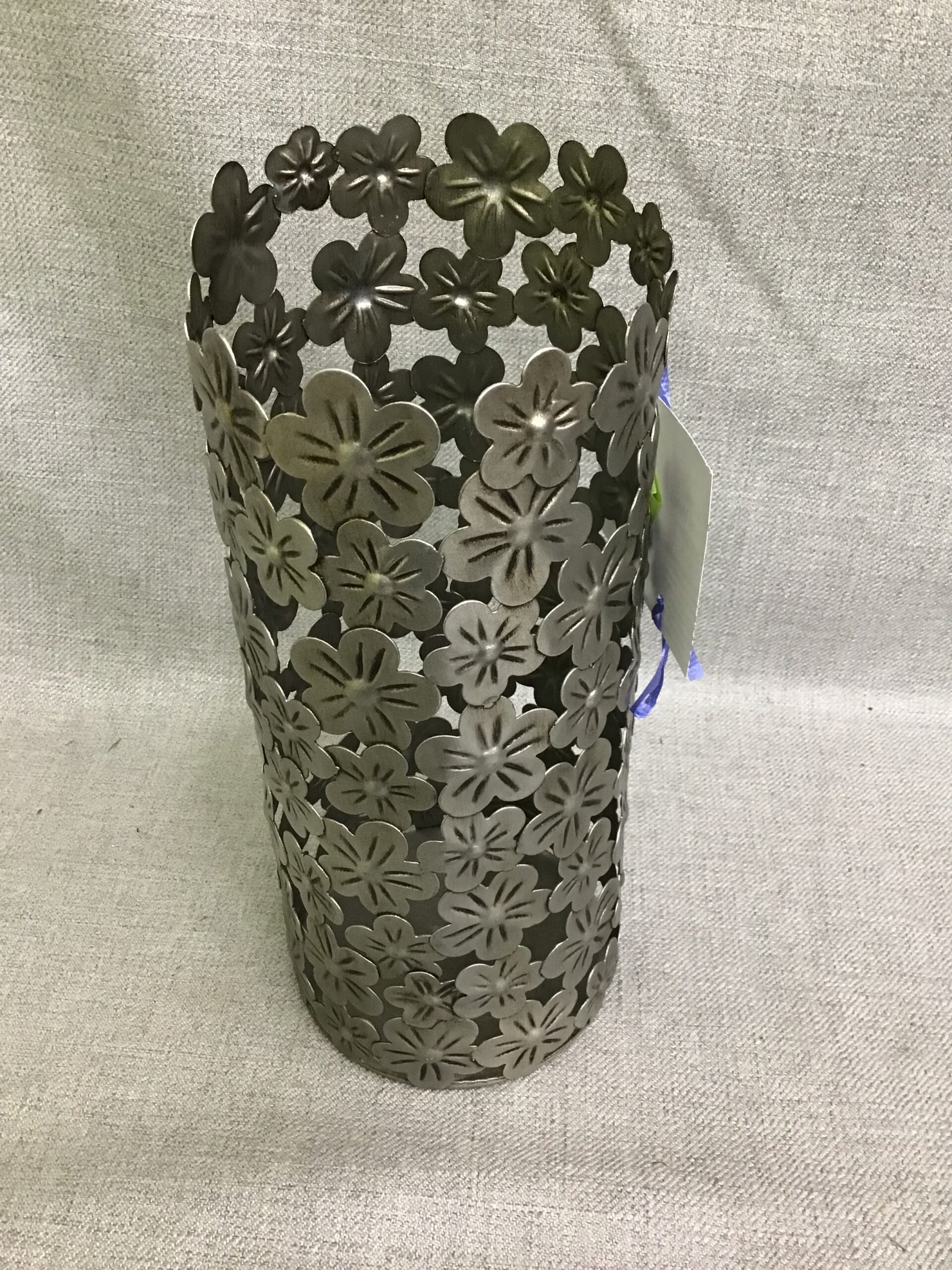Floral Metal Canister