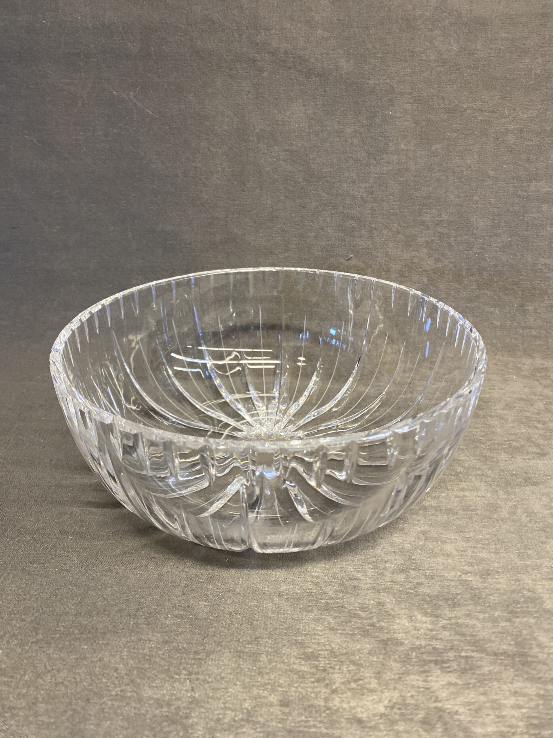 Crystal Bowl – Cut Lines