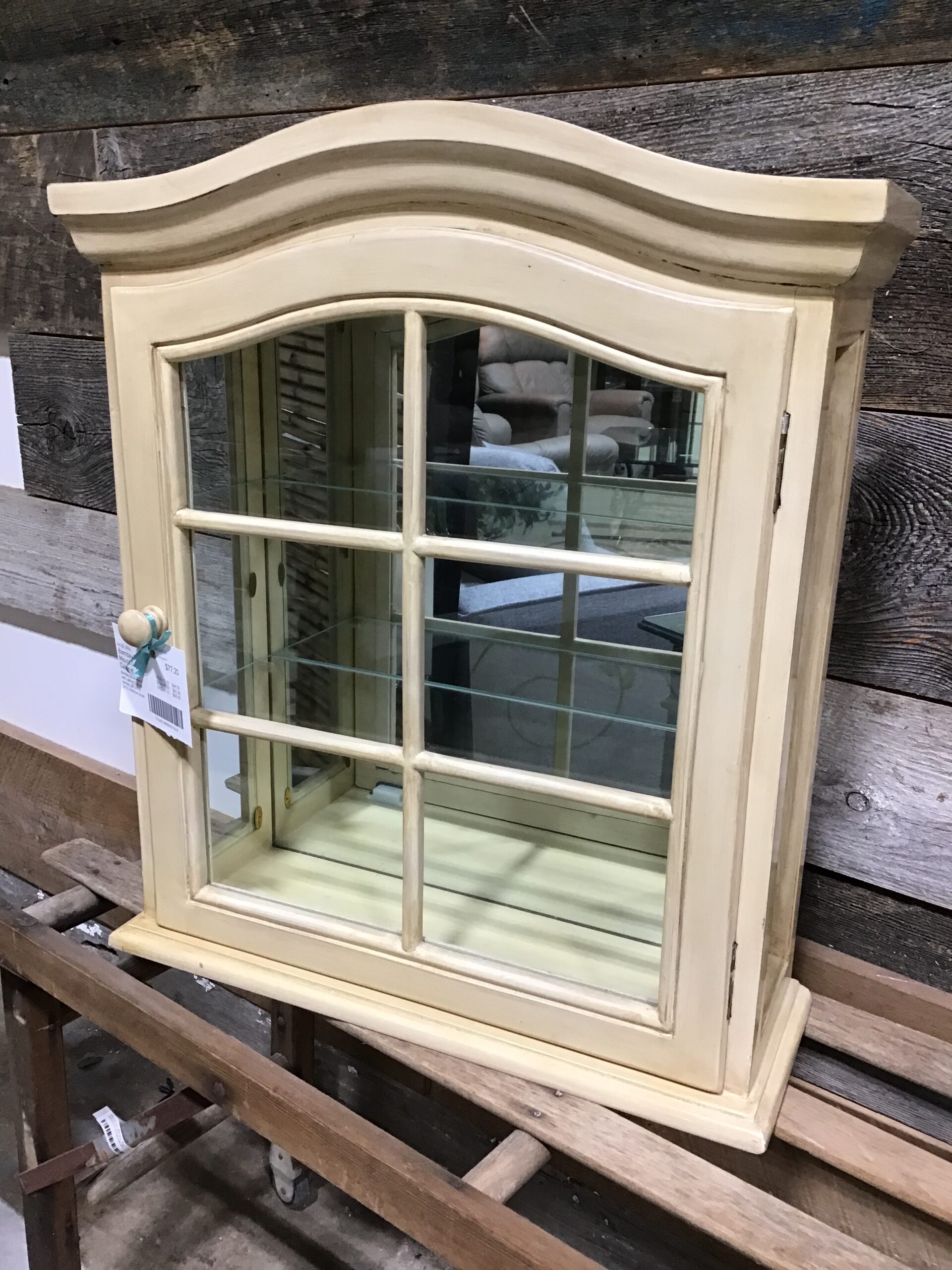 Bombay Wall Mount Curio Cabinet