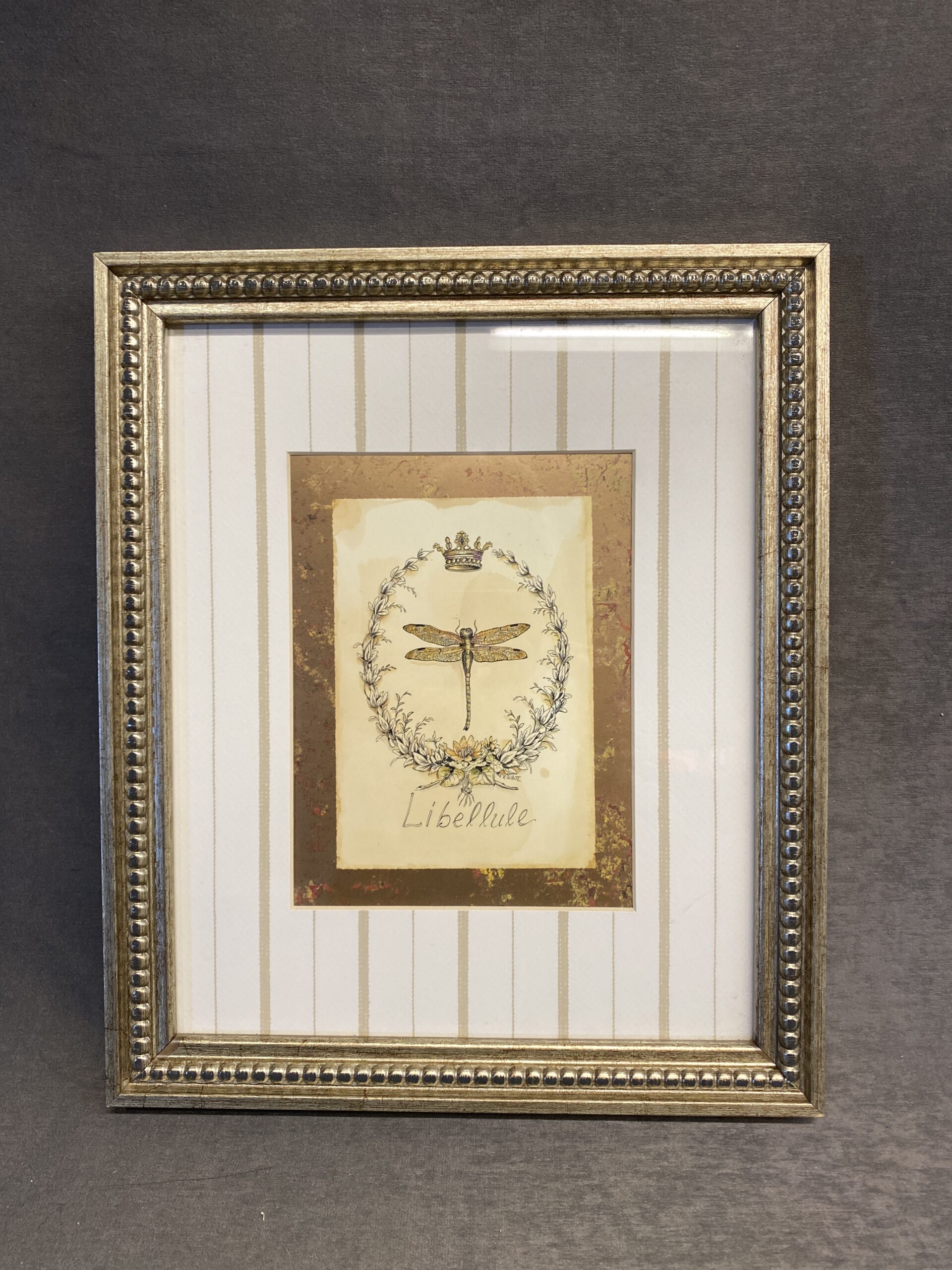 Framed Print – Libellule (Dragonfly)