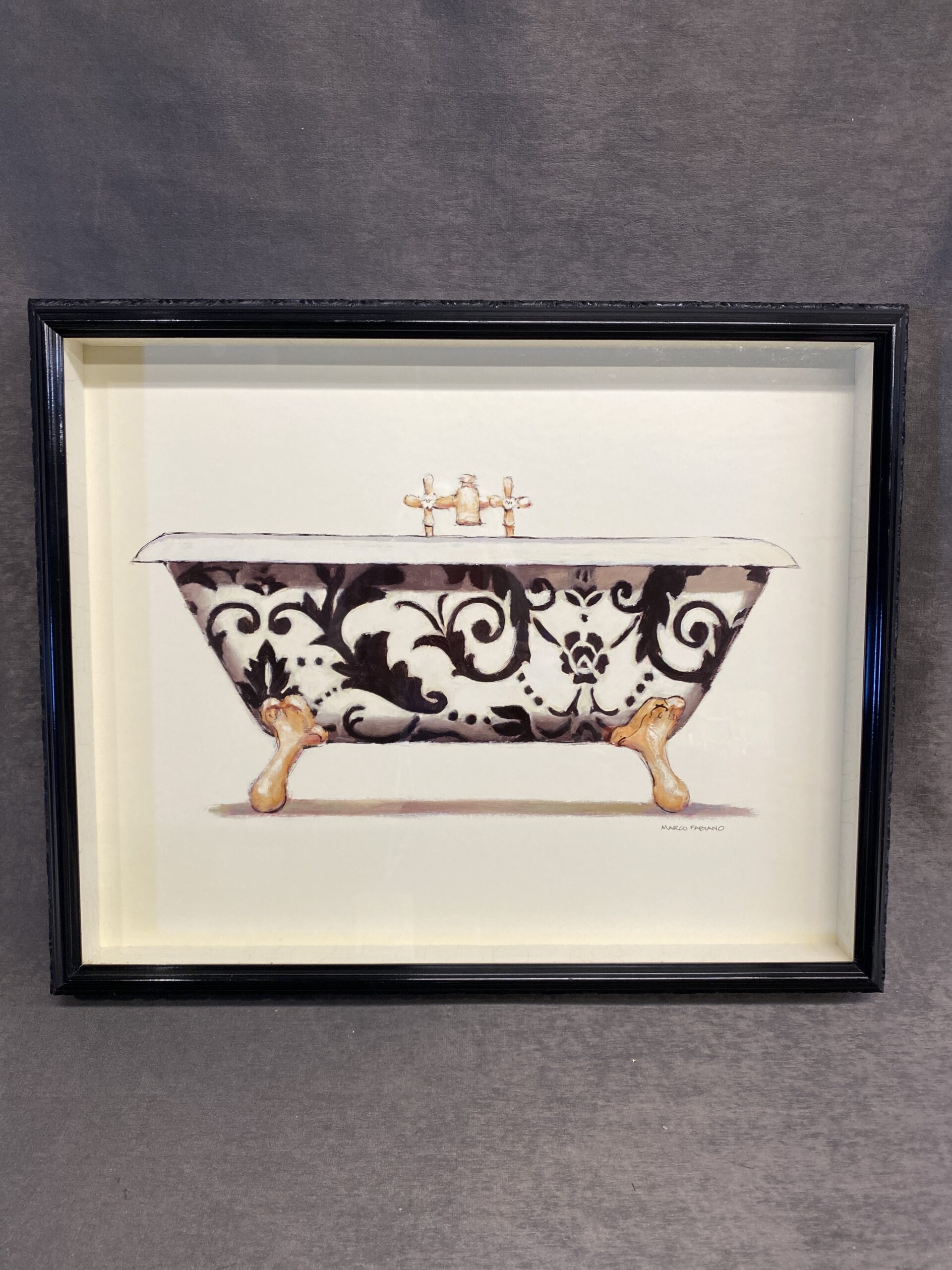 Framed Print – Bath Scroll