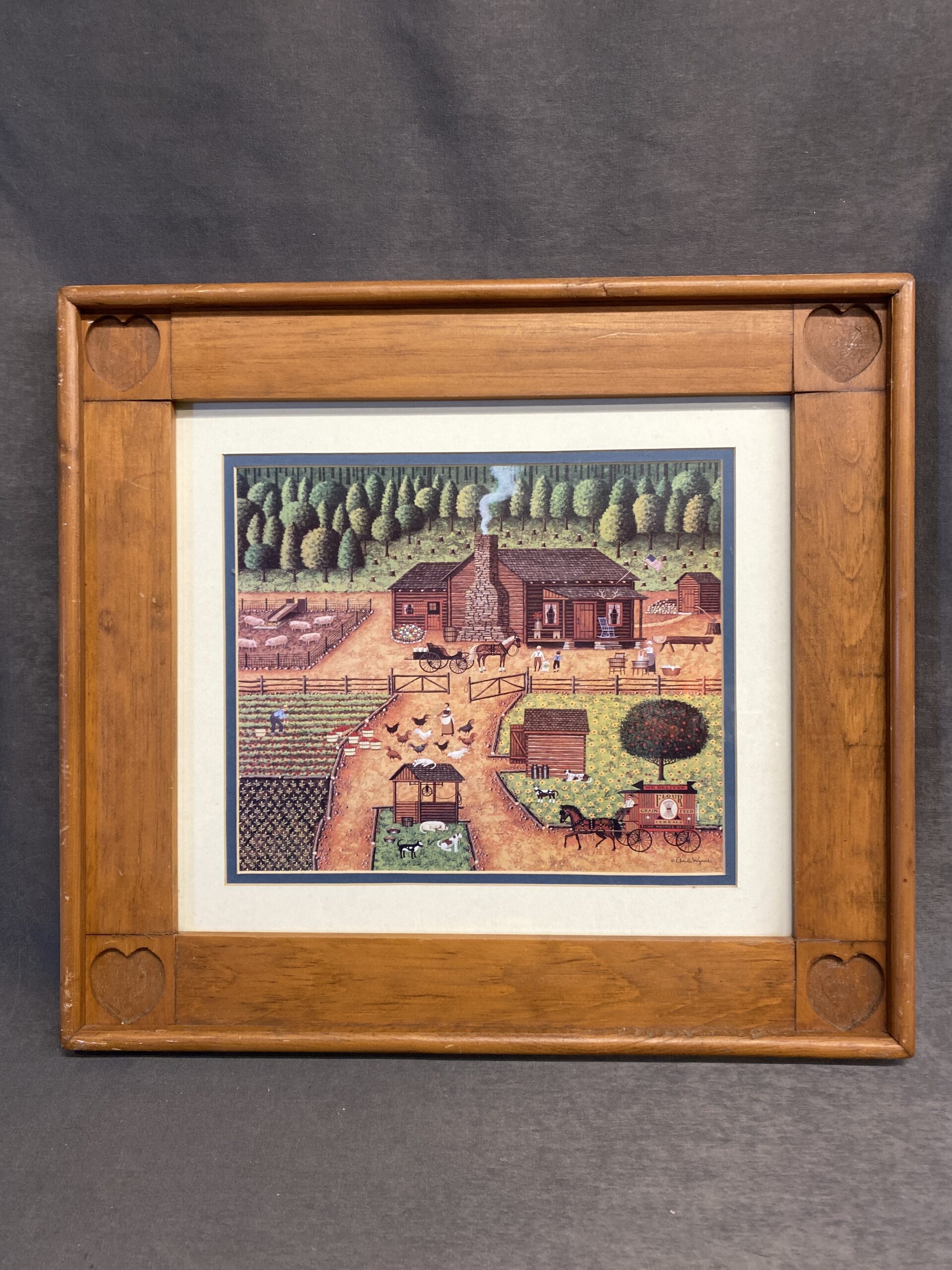 Framed Print – Farm Primitive