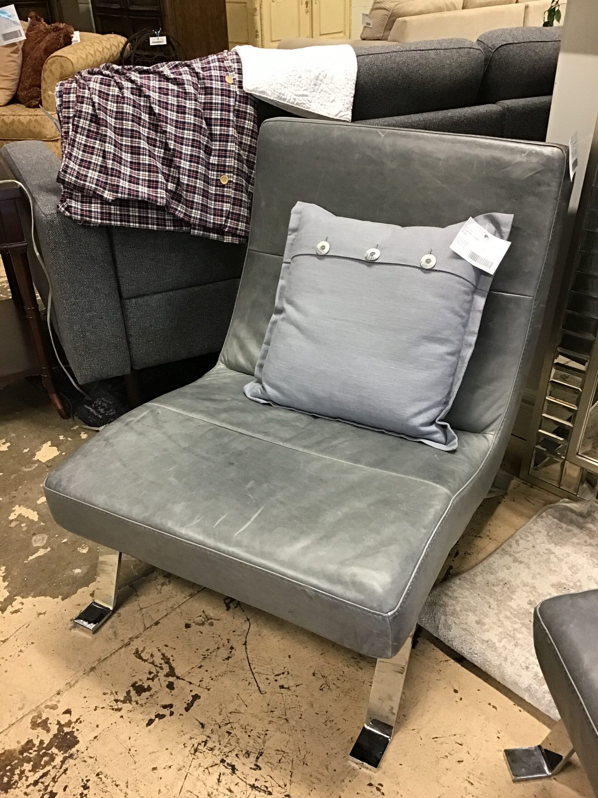 Leather Lounge Chair