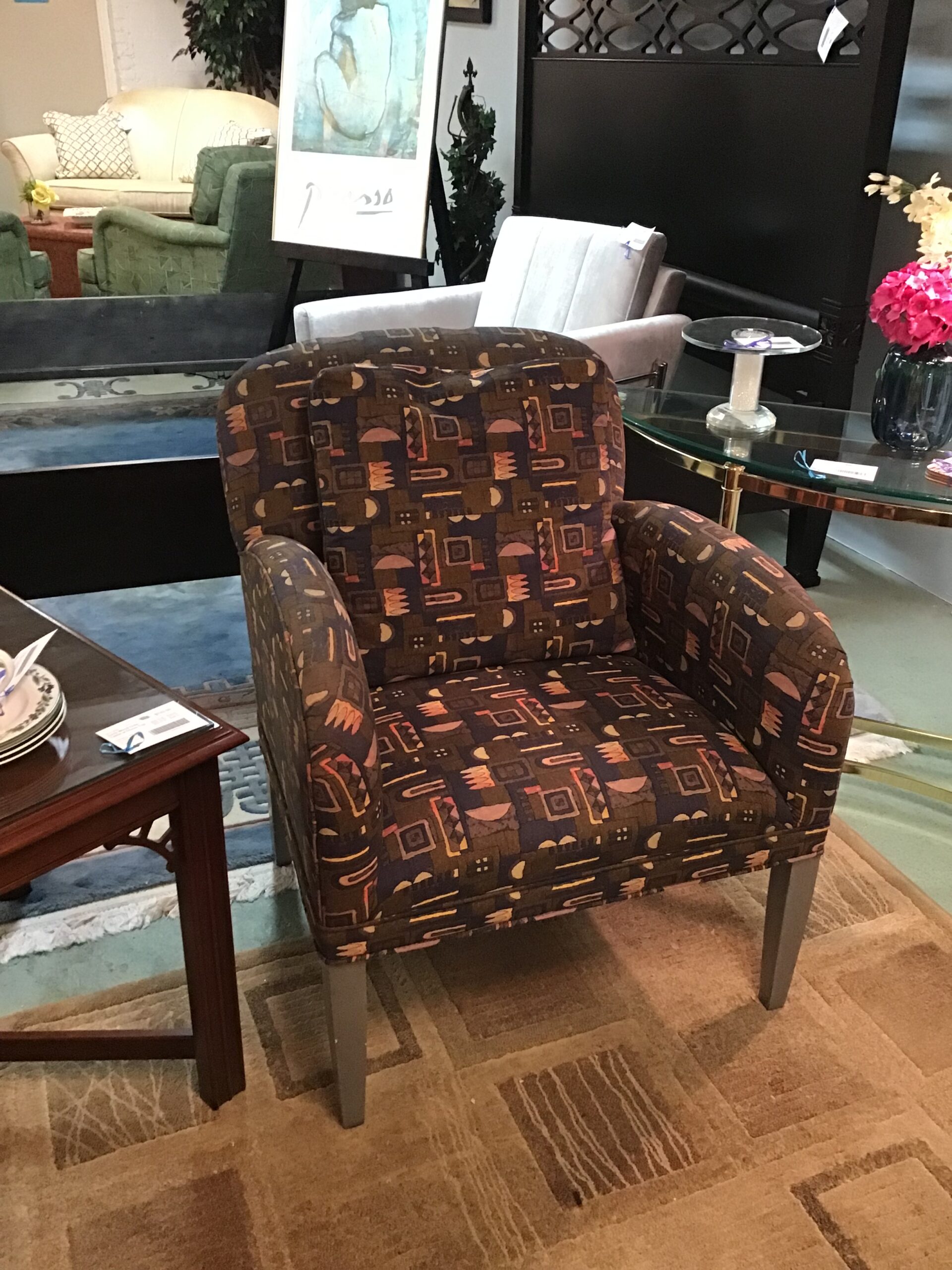 Unique Patterned Chair