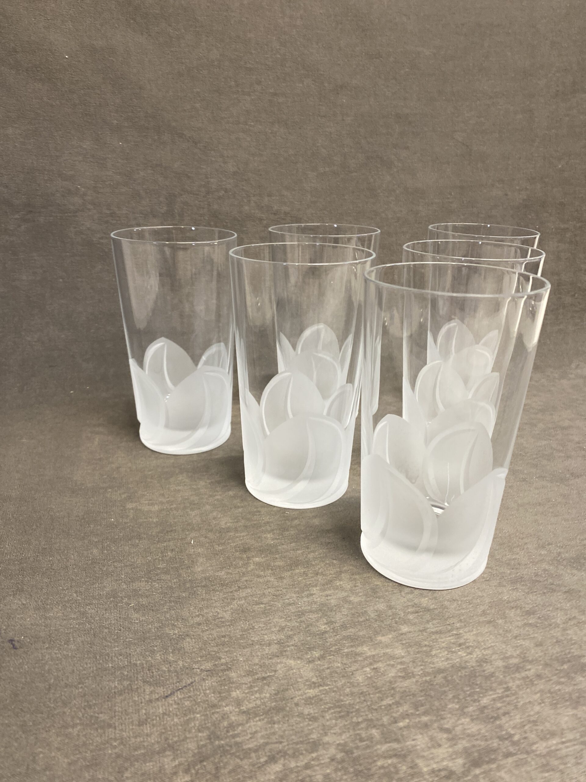 Set 6 Cristal D’Arques Highball Glasses