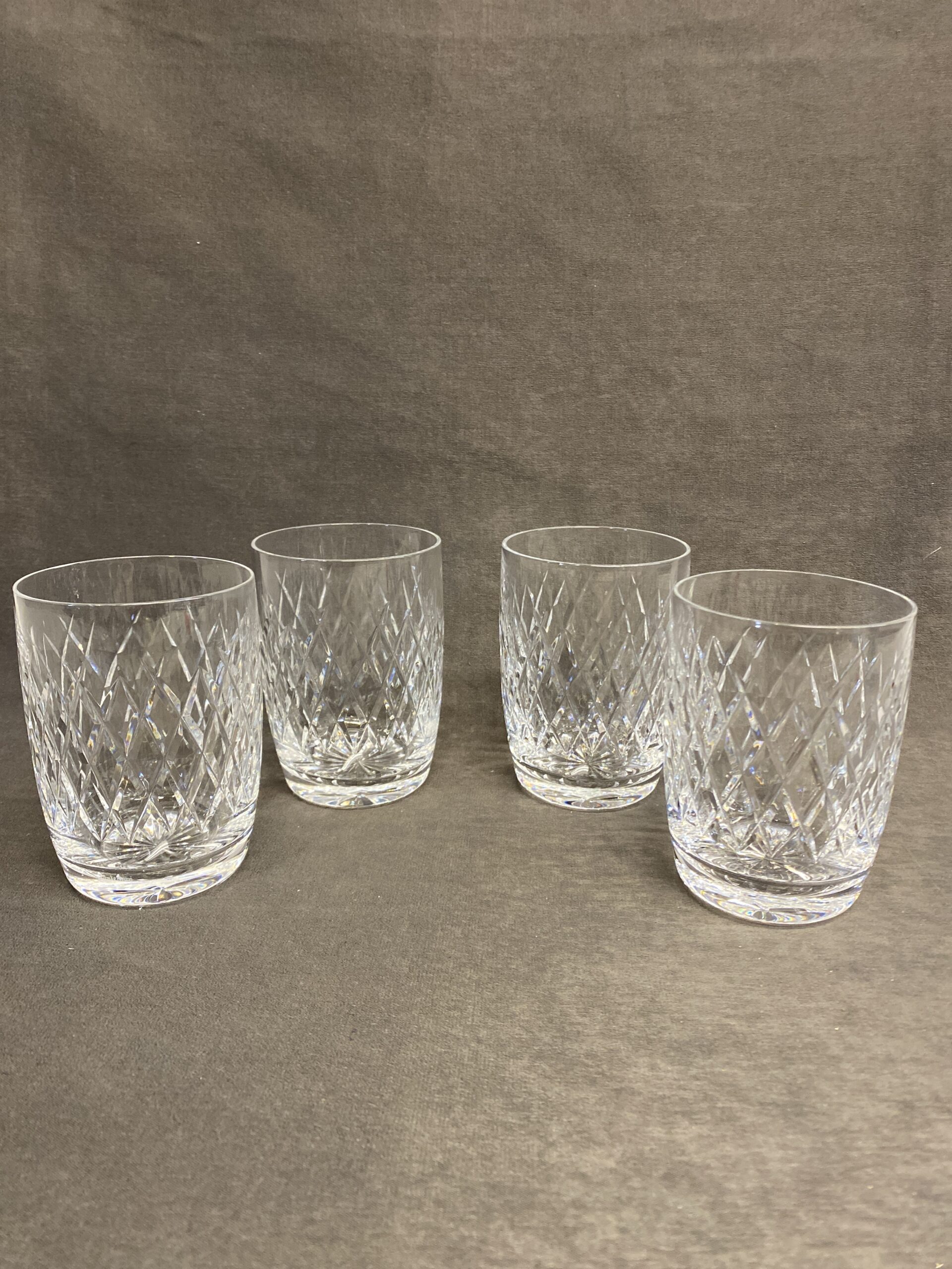 Set 4 Waterford Crystal Tumblers