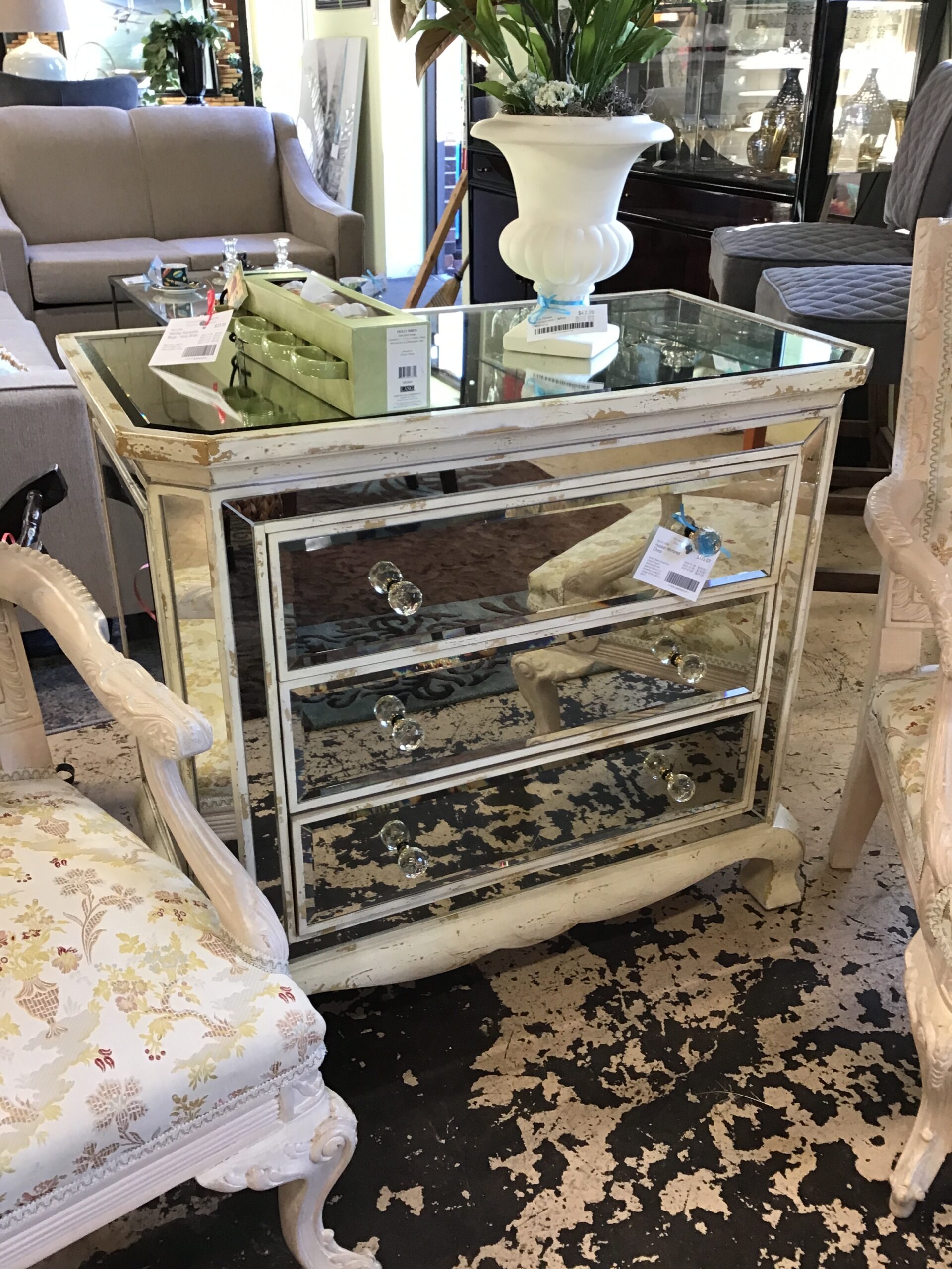 Hooker Mirrored Chest