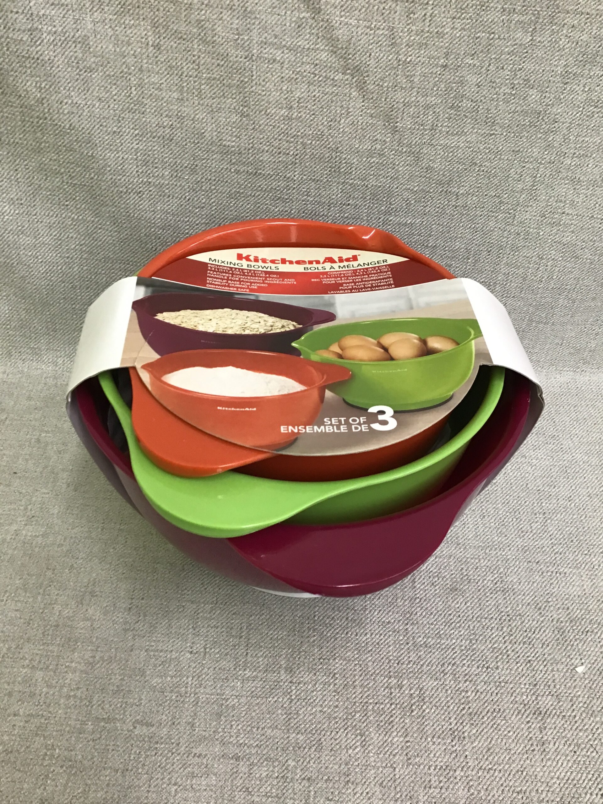 Brand New! Kitchenaid Mixing Bowls